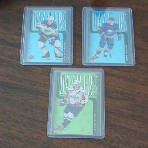 Upper Deck Dazzlers Hockey Trading Cards - Ovechkin Neighbours Ostlund